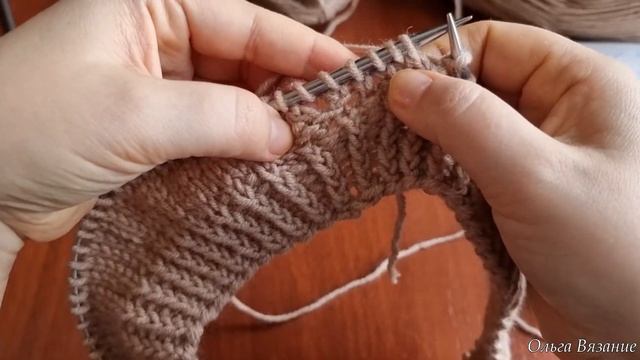 Джемпер спицами с ажурными рукавами. Вязание реглана сверху с ростком смотреть онлайн