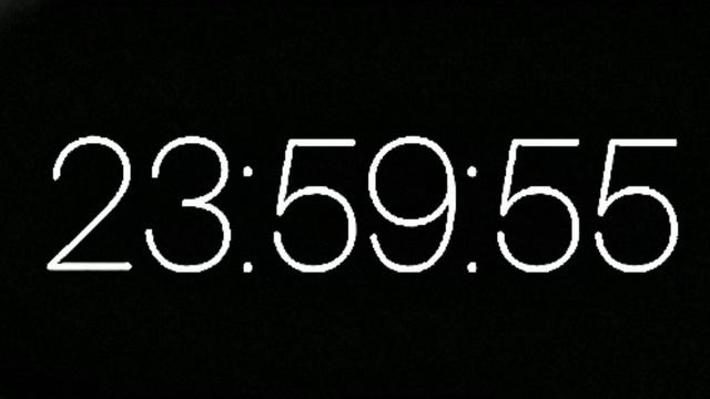 отсчет времени до 𝟶𝟶:𝟶𝟶//♡||