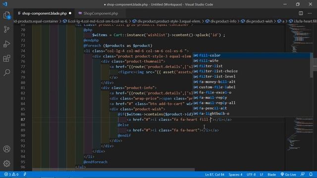 Laravel 8 E-Commerce - Add Product To Wishlist смотреть онлайн