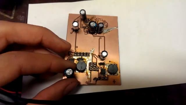 И еще раз вытравил плату. смотреть онлайн