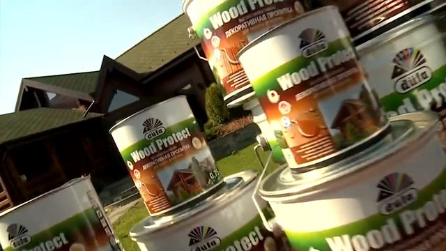 Декоративная защитная пропитка для древесины Düfa Wood Protect (Что это такое? Как наносить?) смотреть онлайн