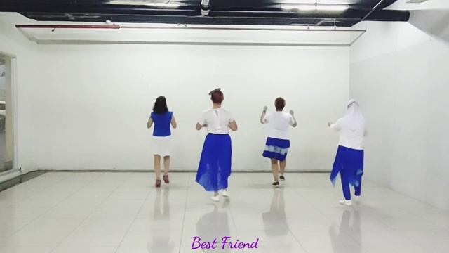 Best Friend Line Dance (Ladies Prima) Danced by Sweet Hotclass смотреть онлайн