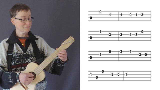 Sor Study op 60 no 2 EASY UKULELE TAB смотреть онлайн