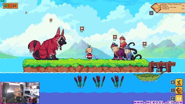 Lunas Fishing Garden - Fun game about Fishing and animals. I like it quite a lot. (Linux) смотреть онлайн