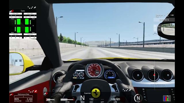 Ferrari FF Twin turbo @Assetto Corso with Macbook Pro and Dualshock controller смотреть онлайн