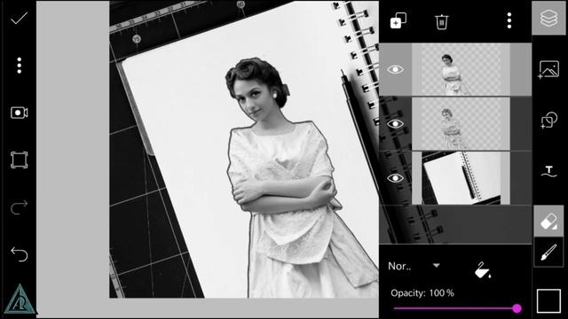 Photo Manipulation In Mobile | PicsArt Edit | How To Create Realistic Sketch Effect