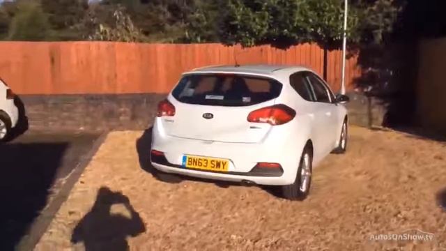 KIA CEED 2 ECODYNAMICS CRDI WHITE 2013 смотреть онлайн