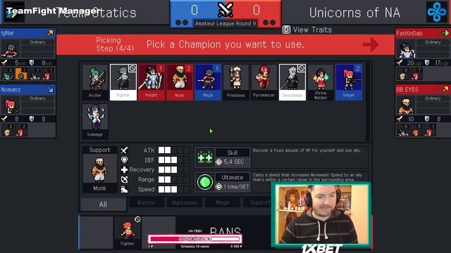 ЕДИНОРОГИ ОФ НА | НОВЫЙ ТРАЙ | НОВЫЙ ПАТЧ В TeamFight Manager Полное Прохождение Часть 7 смотреть онлайн