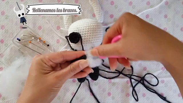 Hollow Knight Amigurumi| Parte 2. #amigurumi #hollowknight #turorial #amigurumiscrochet #crochet