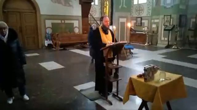 ☦️ 06.03.24 Водосвятный молебен со чтением акафиста вмч Артемию и др заказных акафистов смотреть онлайн