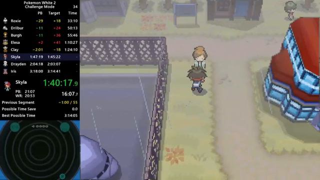 Pokemon White 2 Challenge Mode Speedrun In 3:14:27