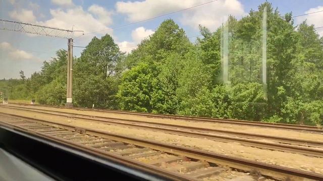 Vilnius to Kaunas train ride. смотреть онлайн