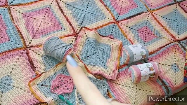 Вышивальная Зима 4 (декабрь-январь I), финиш Риолис, Овен, немного о пледе из 