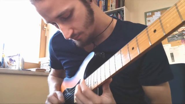 Fender Stratocaster Mexico '96 + Dimarzio Evolution Bridge - Modern Blues смотреть онлайн