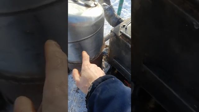 Теория работы миникотельной "ОS" на естественной тяге. смотреть онлайн