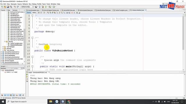 Bài 31: Phương thức dựng sẵn (Built-in Function) trong Java | Tự học Java | NIIT - ICT Hà Nội смотреть онлайн