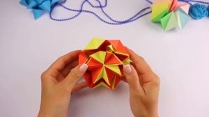 Loom Planet! ОРИГАМИ Калейдоскоп Антистресс ИГРУШКА ИЗ БУМАГИ