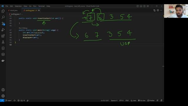 Java Class 10 | Types of SORTING ALGORITHM in java смотреть онлайн
