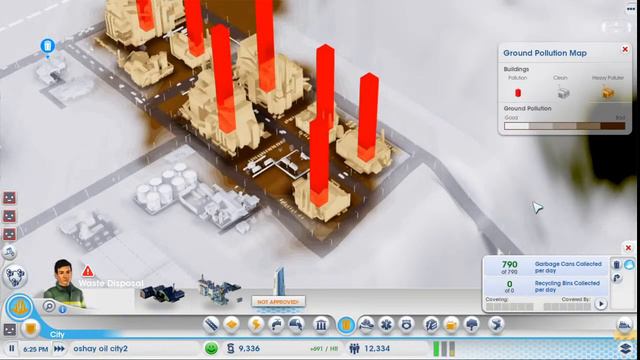 SimCity - The Complete Edition - oshay OIL City 2 growing смотреть онлайн
