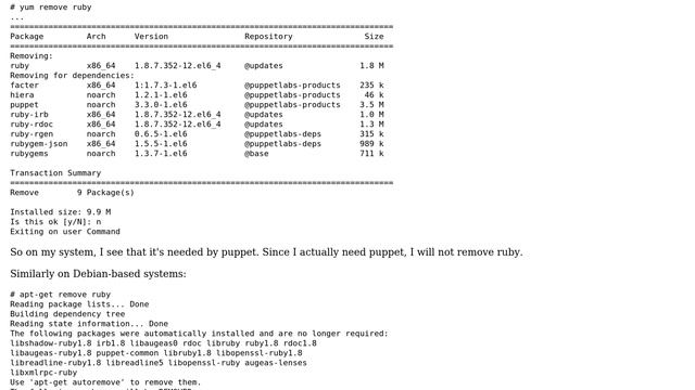 Can I safely uninstall Ruby? (3 Solutions!!) смотреть онлайн
