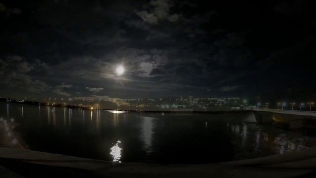 Нарова, луна GoPro hero Black 4 timelapse смотреть онлайн