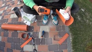 Уличный светильник своими руками. Споты своими руками. Подсветка фасада дома дешево