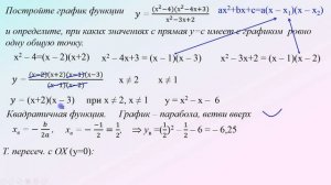 ОГЭ. Задание 22. Графики с выколотыми точками