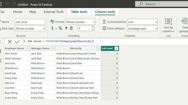 Mastering Power BI DAX Functions: Learn PATH, PATHLENGTH, PATHITEM and More! смотреть онлайн