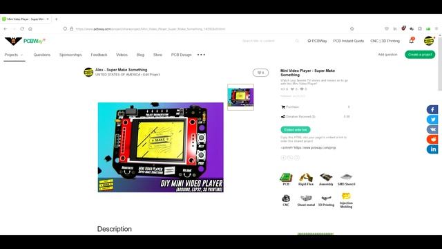 Open Source Mini Video Player (Arduino, ESP32, Electronics, PCB Design)! смотреть онлайн