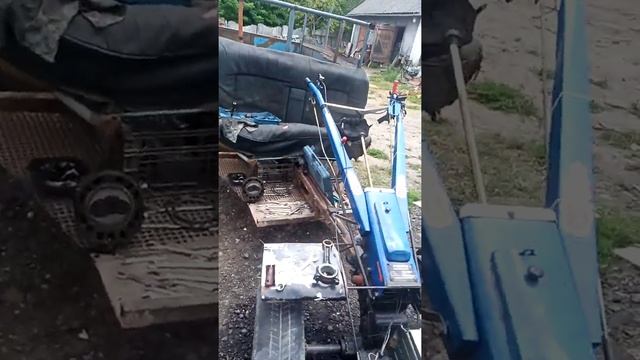 мотоблок Forte MD 101 GT. синій дим. різко пропала компресія. смотреть онлайн