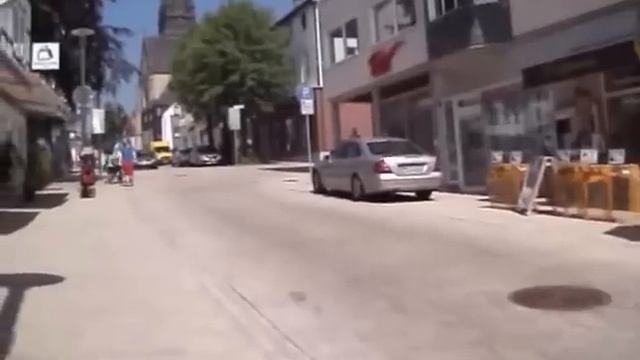 Spaziergang in Bad Driburg durch die Fußgängerzone смотреть онлайн