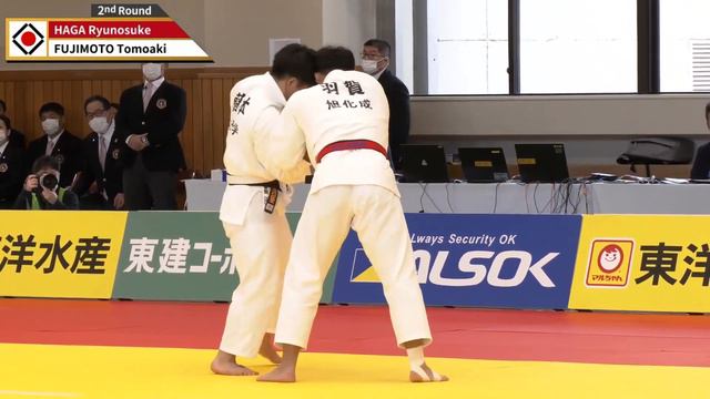 #全日本選手権 ２回戦　2R　羽賀　龍之介R HAGA - 藤本　智朗T FUJIMOTO смотреть онлайн