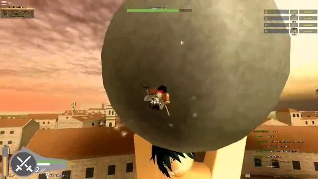 Roblox Attack On Titan (AOT) Part 5 (The End Of Win First Time AOT) смотреть онлайн