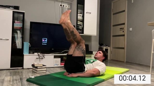 Марафон на пресс. День 12. Abs training. Тренировка на мышцы живота и корпуса. смотреть онлайн