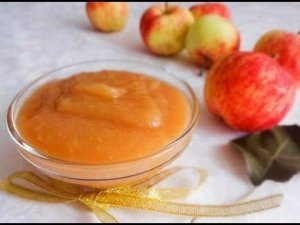 Яблочное пюре на зиму - простой рецепт.