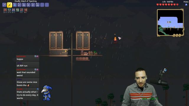 Rain Rain go away! - Terraria Hardcore MasterMode For The Worthy Challenge Ep. 20 смотреть онлайн