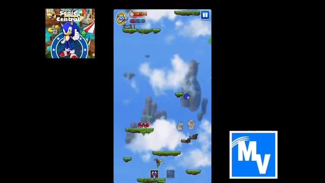 Sonic Jump - Entire Green Hill Stage Game Play смотреть онлайн