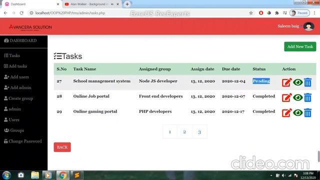 Task Management System in OOP PHP with source code смотреть онлайн