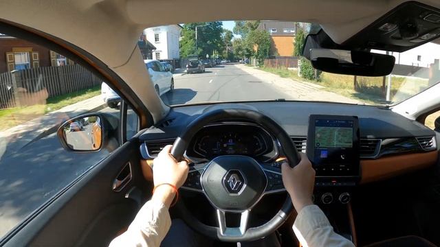 Renault Captur Intens 130HP - POV Test Drive. Renault Captur GoPRO driving смотреть онлайн