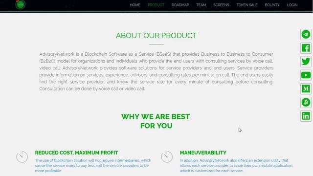 Обзор проекта ADVISORY NETWORK смотреть онлайн