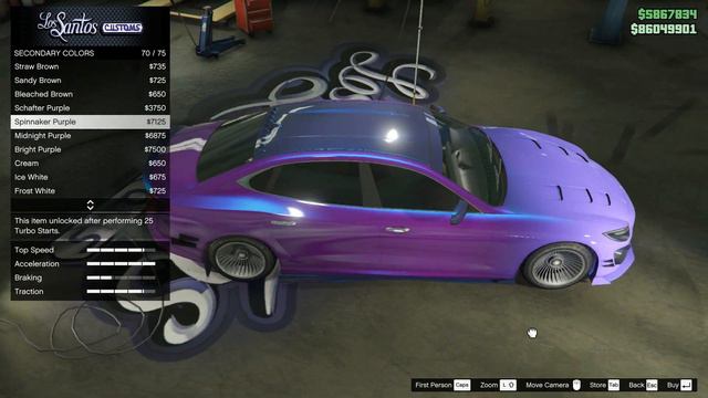 Lampadati CINQUEMILA Customization | GTA 5 Online смотреть онлайн