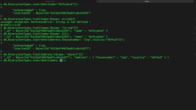 How to store String, Object, Array, Boolean, Null, MinKey, And MaxKey in MongoDB | Hindi смотреть онлайн