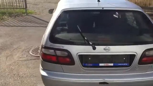 Nissan Almera 1999. МТ 1.4 серебро дц усть-курдюм юбилейный Элвис Renault . смотреть онлайн