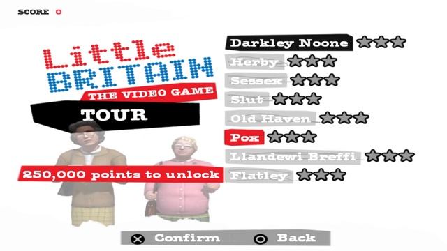 So they made a Little Britain video game... смотреть онлайн