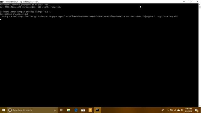 install Django | How to Install Django on Windows смотреть онлайн