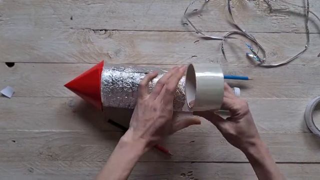 Как сделать ракету из бутылки. смотреть онлайн