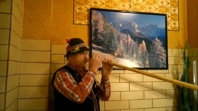 Альпийская полька Alpen Polka альпийский рог Евгений Несмачный смотреть онлайн