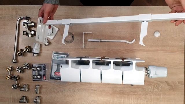 Конструкция RIFAR MONOLIT VENTIL.Радиатор отопления с нижним подключением смотреть онлайн