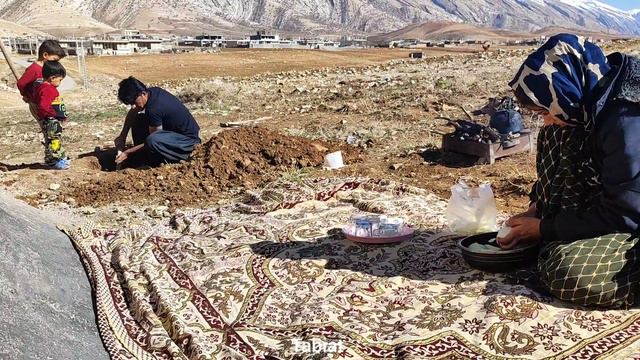 Struggle And Motivation: Digging A Well By Rostam, Struggle Between Sahar And Her Ex-husband