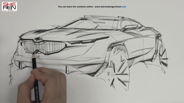 Car Design & Sketch (BMW SUV) смотреть онлайн